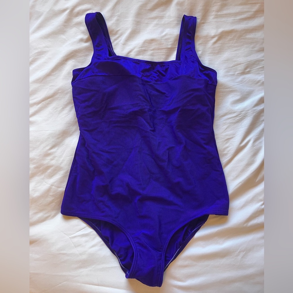 Vintage purple swimsuit! Size 16/18